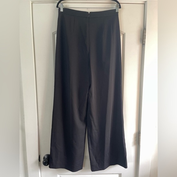 Alex Marie Cori Twill Wide Leg Pant Black - 8 - Picture 4 of 6